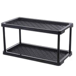 2-Tier Boot and Shoe Organizer, 100% polypropylene, Perfect to organize shoes and other footwear