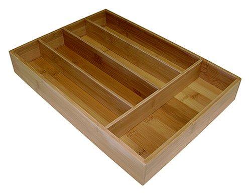 Moutain Woods Simply Bamboo Silverware Tray