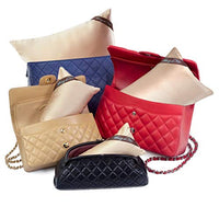 Bag-a-Vie Handbag Purse Shaper Pillows [4-Pack] Made to fit Chanel, Hermes & More