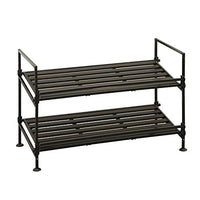 Neu Home 97222W-1 Shoe Rack, Espresso