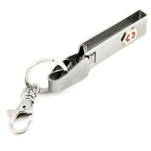Victorinox Belt Hanger Key Fob, Stainless Steel