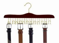 Belt Hanger / Walnut & Brass