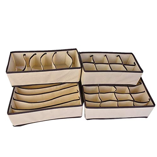Underwear Bra Organizer Storage Box Drawer Closet Organizers Boxes For Underwear Scarf Socks Organiser