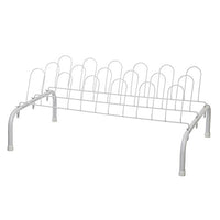 ClosetMaid 1039 9-Pair Freestanding Shoe Rack, White