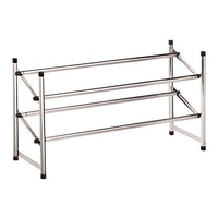 Honey-Can-Do SHO-01170 Expandable Shoe Rack, Chrome