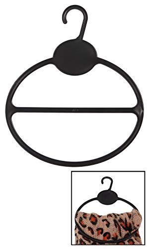 SSWBasics Black Scarf Hanger - Pack of 50