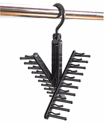 OLQMY Necktie rack, necktie clip, tie, scarf, silk scarf, belt finishing and hanger