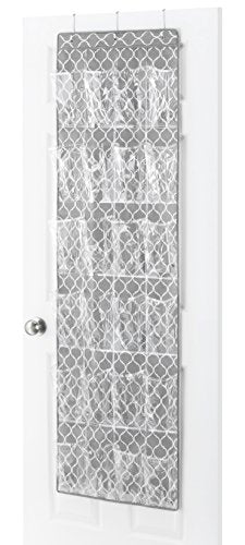 Whitmor Over the Door Shoe Bag 24 Pocket