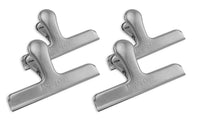 Kitchen dimension mightyclip mega clip 6 jumbo stainless steel bag clips set of 4