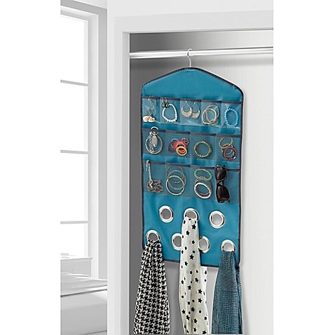 Studio 3B double sided jewelry and scarf organizer