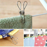 The best segarty stainless steel clips 100 pack utility wire laundry clips clothes pins metal clothesline clothespins for clothes drying bags sealing room decorating files clipping