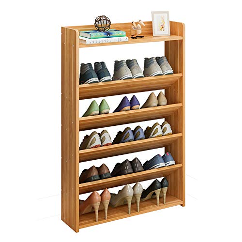 Shoe Rack Slant-Inserted Shoe Cabinet Ultra-Thin 17cm Small Space-Saving Ultra-Narrow Simple Mini Shoe Rack,Logs-601796CM