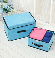 Online shopping hllmart 2 organizer shelves closet friendly closet breathable material for clothes storage and accessories handbag organizer shoe toys keep your wardrobe in order organizer boxes