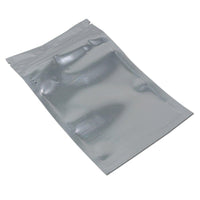 Save on front clear mylar foil heat sealable bag reclosable smell proof pouch aluminum foil zip lock bulk food storage bag flat cosmetic sample 1000 4 3x6 7 inch 3 9x5 5 inch inner size
