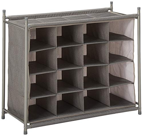 neatfreak 05018 PAT072-003 Stackable Shoe Organizer, Grey