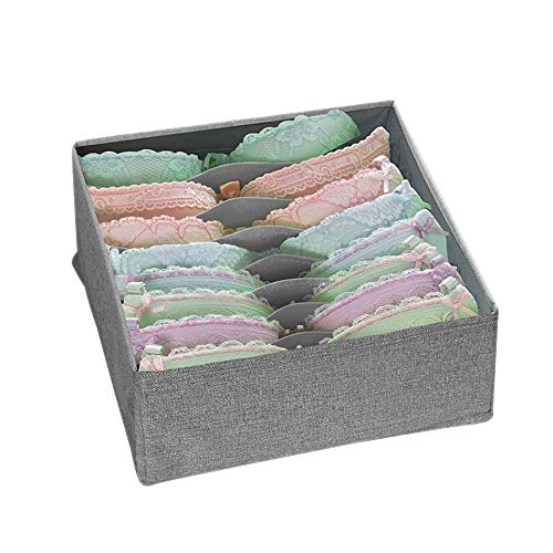 BOZEVON Drawer Organisers Dividers Wardrobe Organiser Collapsible Storage Boxes
