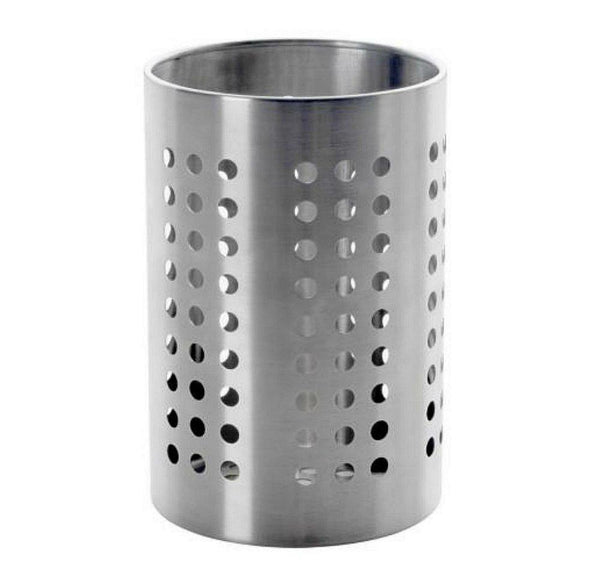 Large Kitchen Utensil Caddy ORDNING Stainless Steel Cooking Tools Holder
