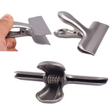 Related vehhe chip bag clips food clips 10 pcs chip clips 3 wide stainless steel heavy duty food bag sealing clips all purpose air tight seal grip clips for office school home w reusable storage box