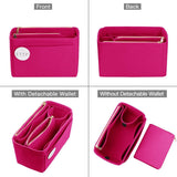 Related purse organizer felt bag organizer insert purse organizer for lv speedy neverfull tote handbag shaper 3 sizes large slender rosy