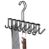 Explore interdesign classico closet organizer rack for ties belts 14 hooks matte black