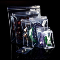 The best 800 pcs pvc jewelry anti oxidation reclosable packaging bag clear ziplock plastic coin wallets storage envelopes poly pouches candy snack nuts food storage wrappers resealable 6x8cm 2 36x3 15 inch