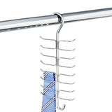 Products interdesign axis vertical closet organizer rack for ties belts chrome