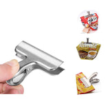 Explore ilyever 12 pack large size 75mm stainless steel chip bag heavy duty food coffee bag clips 3 inches wide 1 inch capacity clips silver