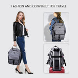 Budget gyssien diaper bag multi function waterproof travel backpack nappy bags for baby care large capacity stylish and durable gray