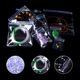 Storage organizer 800 pcs pvc jewelry anti oxidation reclosable packaging bag clear ziplock plastic coin wallets storage envelopes poly pouches candy snack nuts food storage wrappers resealable 6x8cm 2 36x3 15 inch