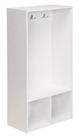 Products closetmaid 1598 kidspace open storage locker 47 inch height white