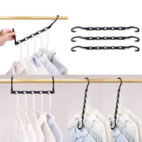 Storage organizer house day black magic hangers space saving clothes hangers organizer smart closet space saver pack of 10 with sturdy plastic for heavy clothes