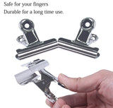 Featured yooap 18pcs of pack 3 inches wide stainless steel bulldog clip suitable for sealed coffee and food bags kitchen and office household use18pcs