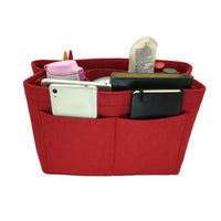 Related inazoie felt handbag organizer insert purse organizer bag fits speedy neverfull 3 color medium large x large medium red