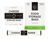 Top rated formaticum collection cheese storage bags 75 food storage bags 50 and cheese storage paper with adhesive labels 75