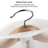 Kitchen univivi garment bag 60 inch suit bag for storageset of 6 washable clear lightweight garment bags for long dress dance costumes suits gowns coats