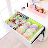 Shop here begost storage bins foldable underwear organizer storage box washable multi functional drawer dividers 2 in 1 closet divider storage box with cover for underwear socks ties bra and bins green