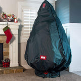 Best upright tree storage bag 9 foot christmas tree storage bag for fully decorated artificial trees up to 9 feet tall keep your fake tree assembled with ornaments includes rolling tree stand