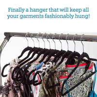 Discover topgalaxy z velvet suit hangers 20 pack closet clothes hangers non slip hangers for coat hanger pants hangers dorm hangers black