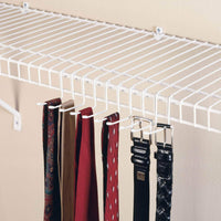Shop closetmaid 71008 versatile tie belt rack white