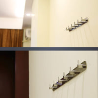 Products webi polished 6 peg sus 304 coat robe hook hat garment rack kitchen bath towel holder closet clothes hanger wall mounted bedroom bathroom entryway accessories home office storage organization 304yz6
