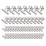 Best sunmns 50 pieces stainless steel clips heavy duty metal clip for photos bags kitchen home office usage 3 sizes 1 18 1 5 2 inch