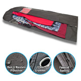 Order now plixio 60 black garment bags for breathable storage of dresses dance costumes suits includes zipper transparent window 6 renewed