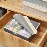 Underwear Socks Storage Container Closet Divider Box Two-in-one Storage Box