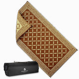 Related reversi mats 9 x 18 large rv patio mat and rug for outdoors backyard trailer picnics camping heavy duty weather resistant thick reversible rugs comes with storage bag brown beige