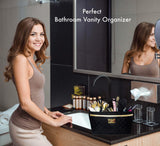 Exclusive bag organizer beauty purse handbag tote insert multi use stylish open insert premium quality bonus make up pouch beautiful gift box