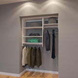 Modular Closets 4.5 FT Closet Organizer System - 54 inch - Style E